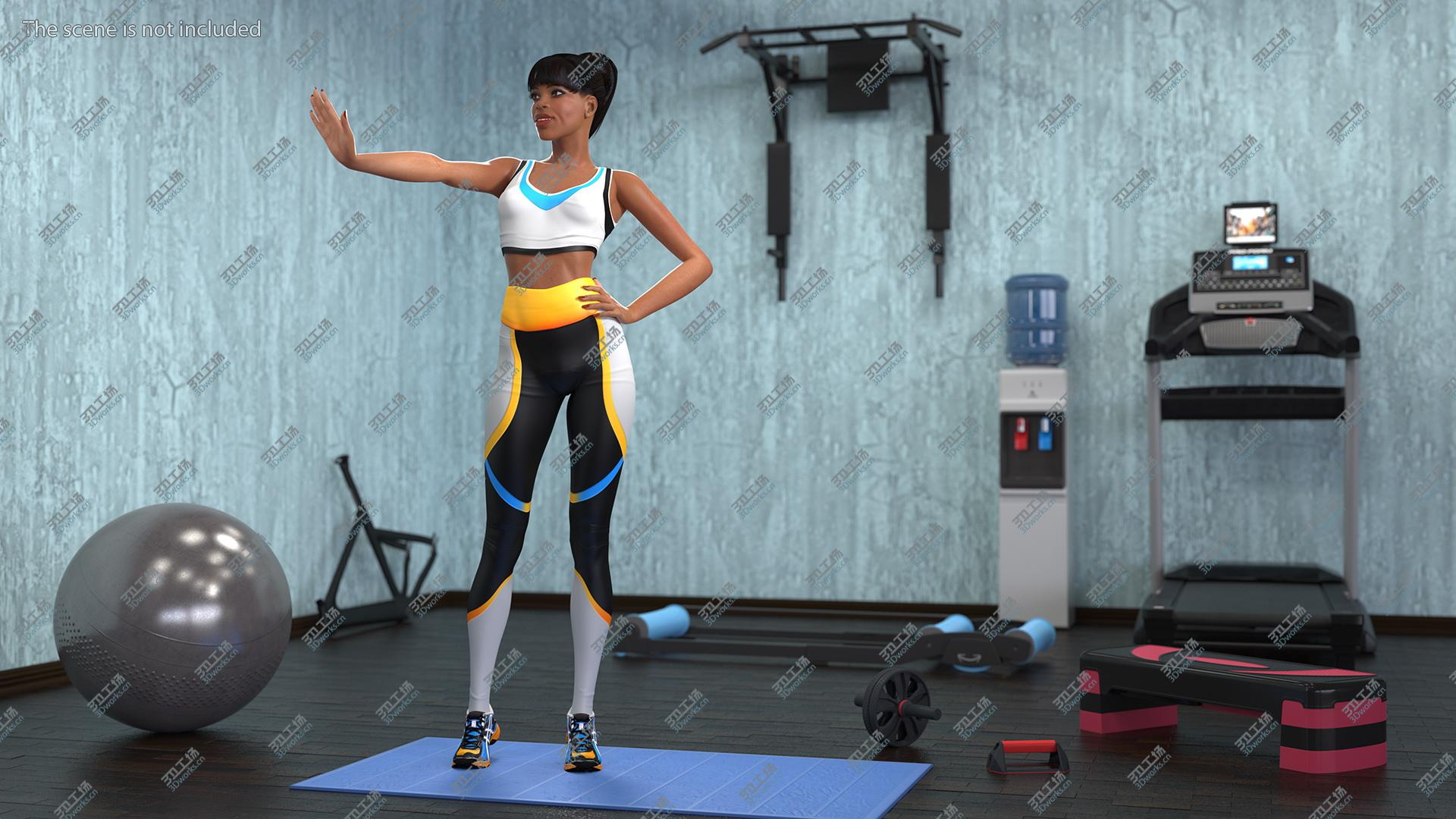 images/goods_img/202104021/3D Light Skin Fitness Woman Standing Pose model/4.jpg